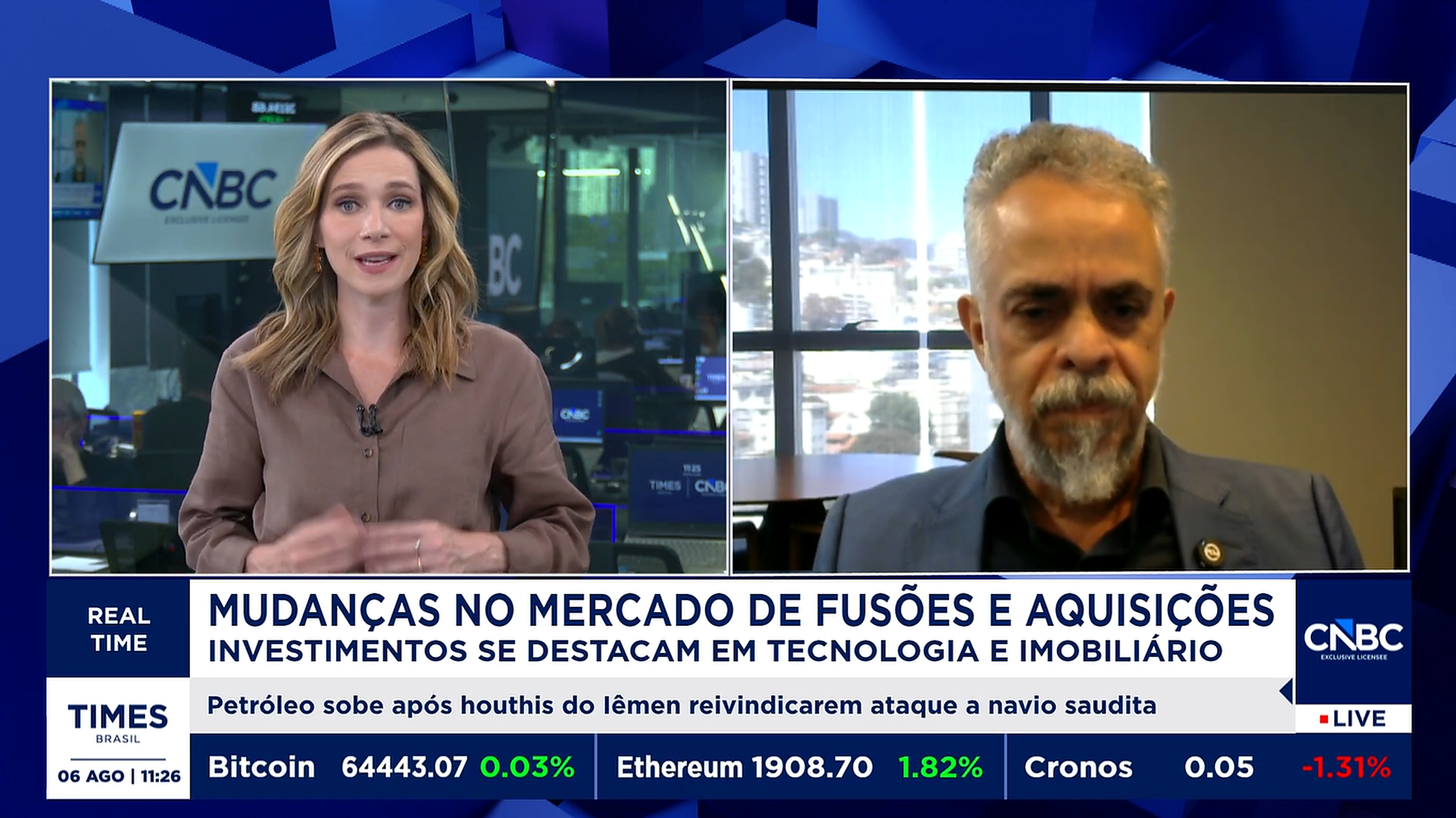 No Times Brasil, David Andrade Silva comenta cenário do mercado de fusões e aquisições