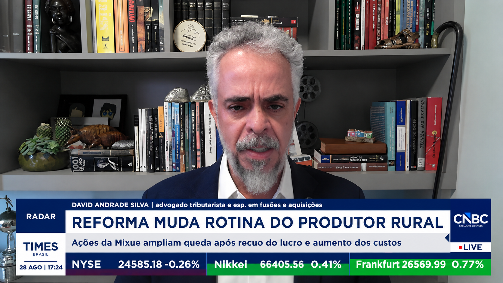 No Times Brasil, David Andrade Silva analisa o impacto da Reforma Tributária para o Agronegócio