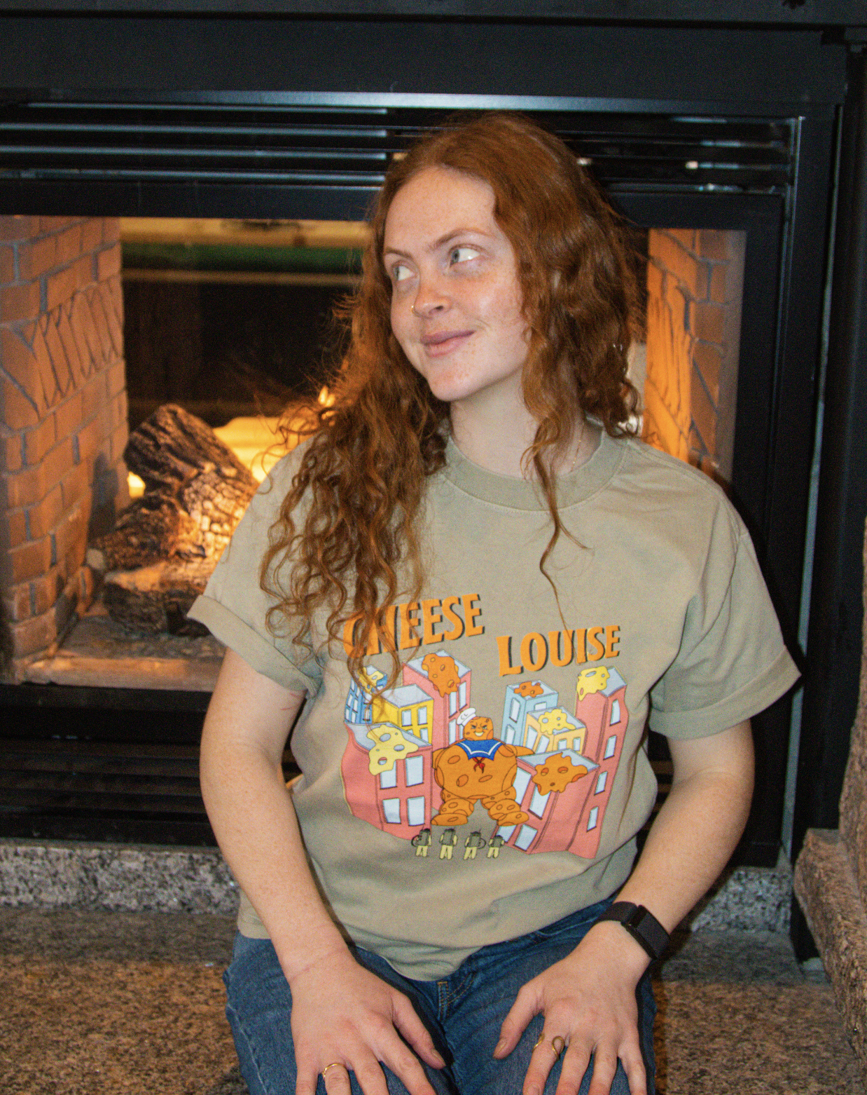 Cheese Busters Oversized Tee