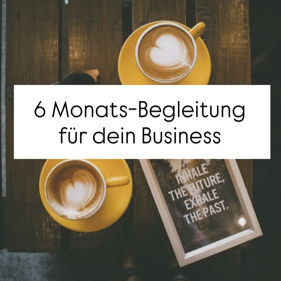 6-Monats-Begleitung für dein Business