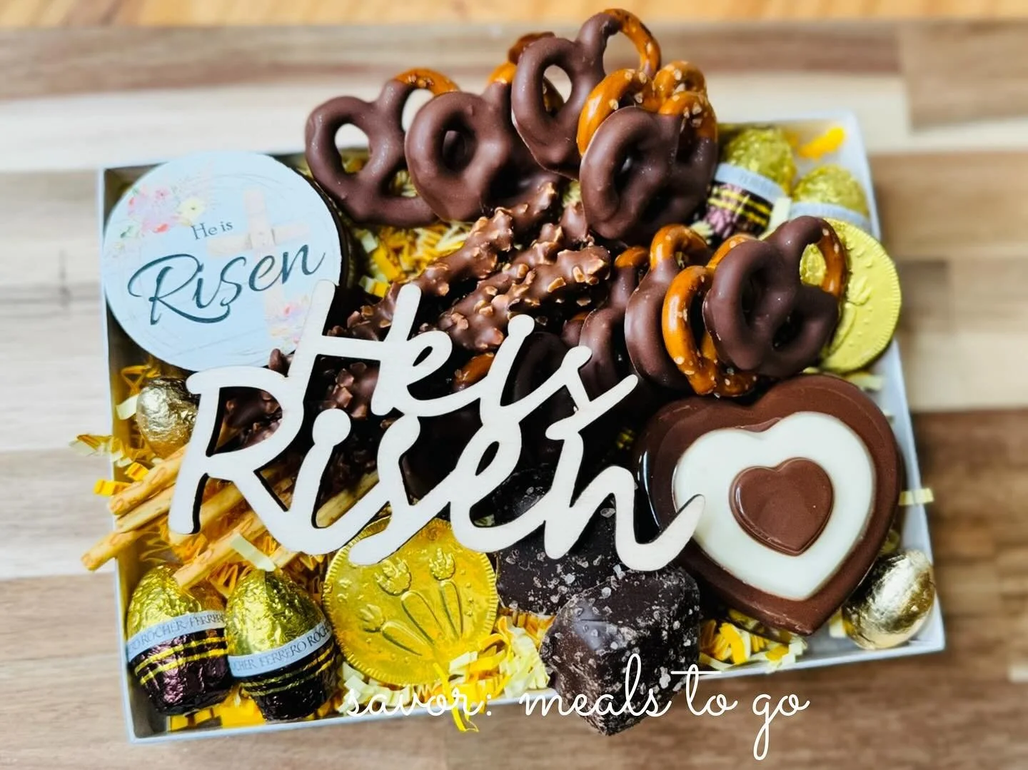 "He is RISEN" Mini Dessert Box