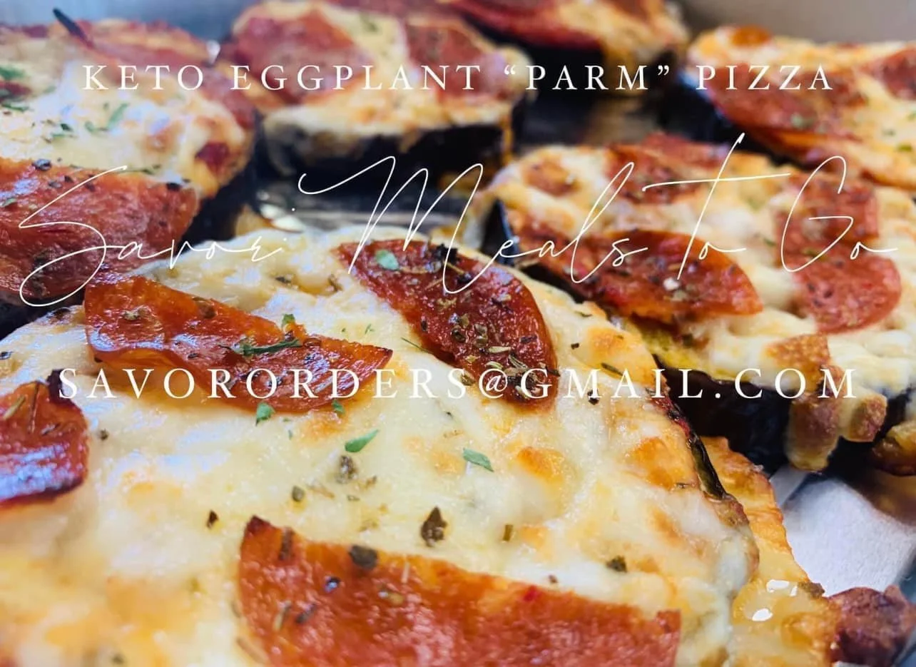 Keto Eggplant Parm Pizza (8-count)