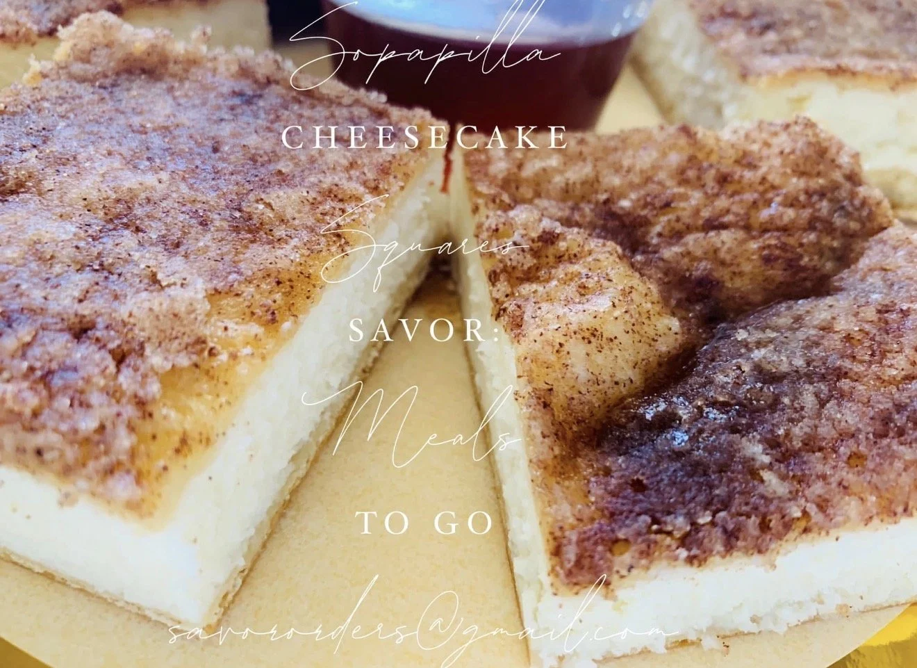 Sopapilla Cheesecake Squares