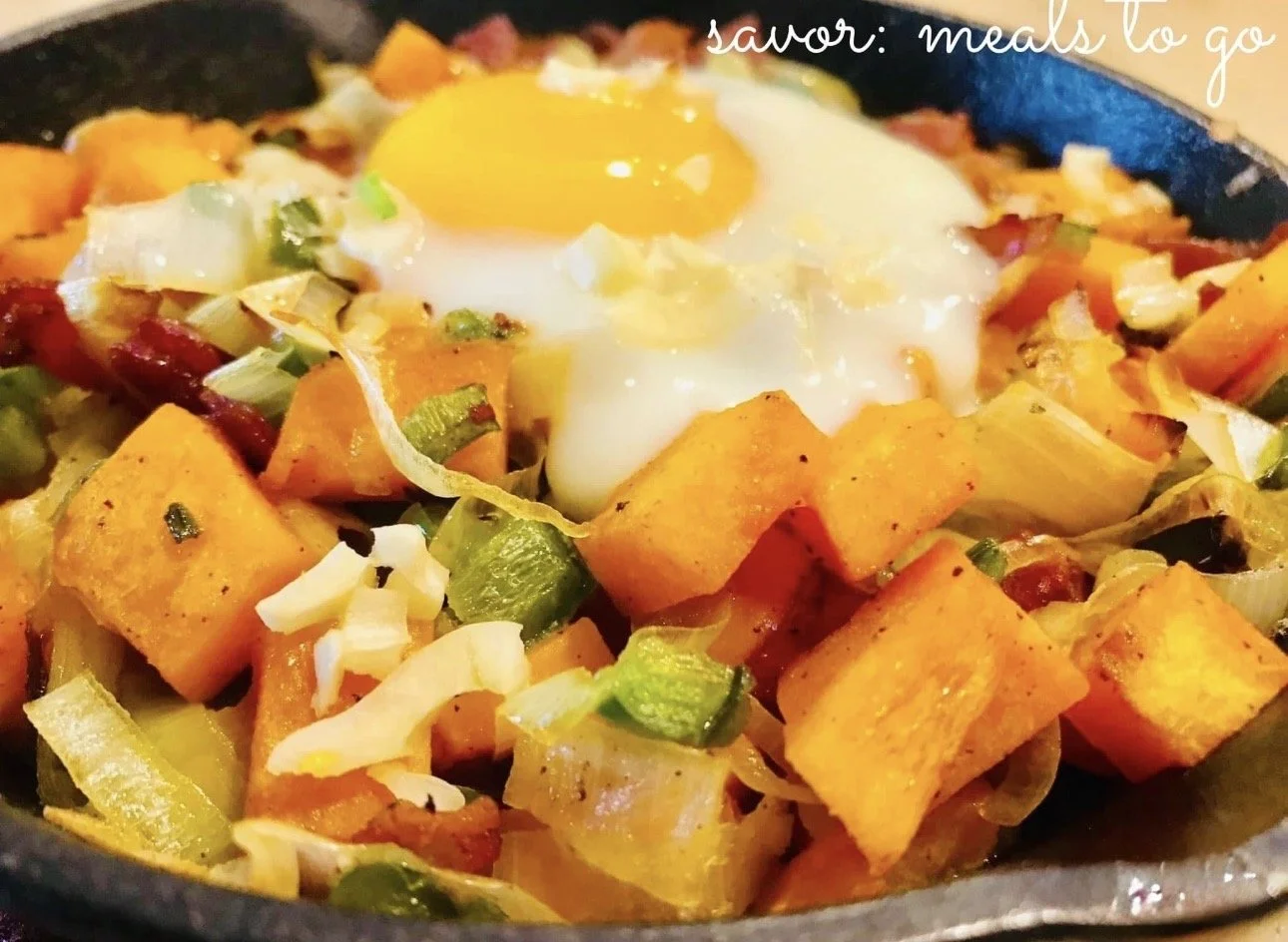 Sweet Potato Hash Breakfast Bowl