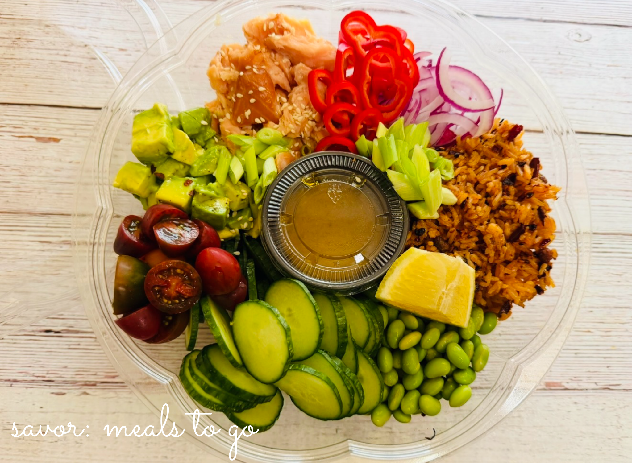 Crispy Rice Smoked Salmon Bowl