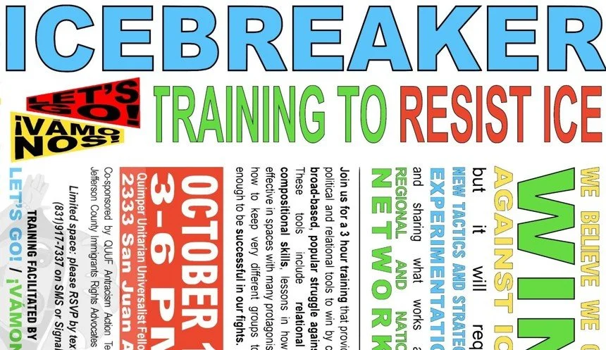 Oct. 19 ICEBREAKER training