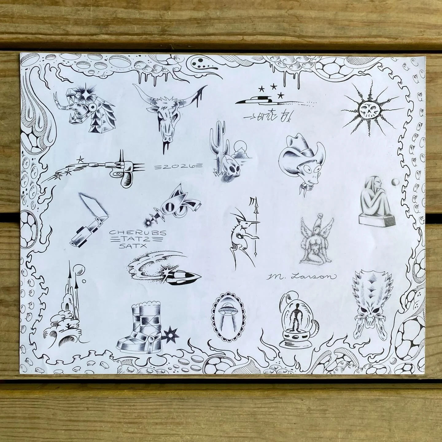 $50 flash special for January! Arms + legs only. Walk-in or call/dm to make an apt!
Flash made by @mlarsontats and @ciaoeric_ 

Cherubs Tattoo
1601 Guadalupe st 
San Antonio, TX 
210-251-2986