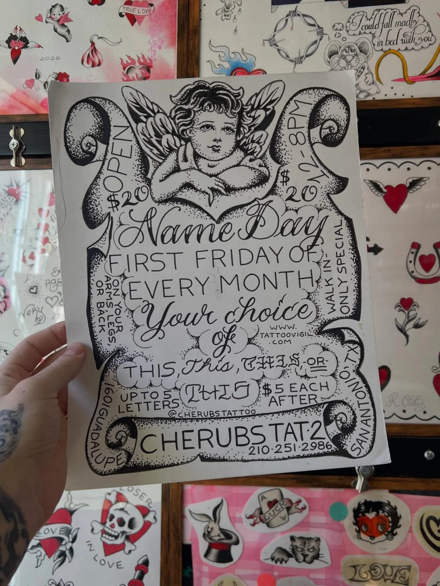 It&rsquo;s our favorite day of the month 😍😍 a great day 2 kick off the month of luv w the name of ur friend ur lover or ur enemy, maybe even a name that covers all 3 at once 👀&hellip;..$20 for ANY 5 letter WORD today til 8 😘💋❤️🥰