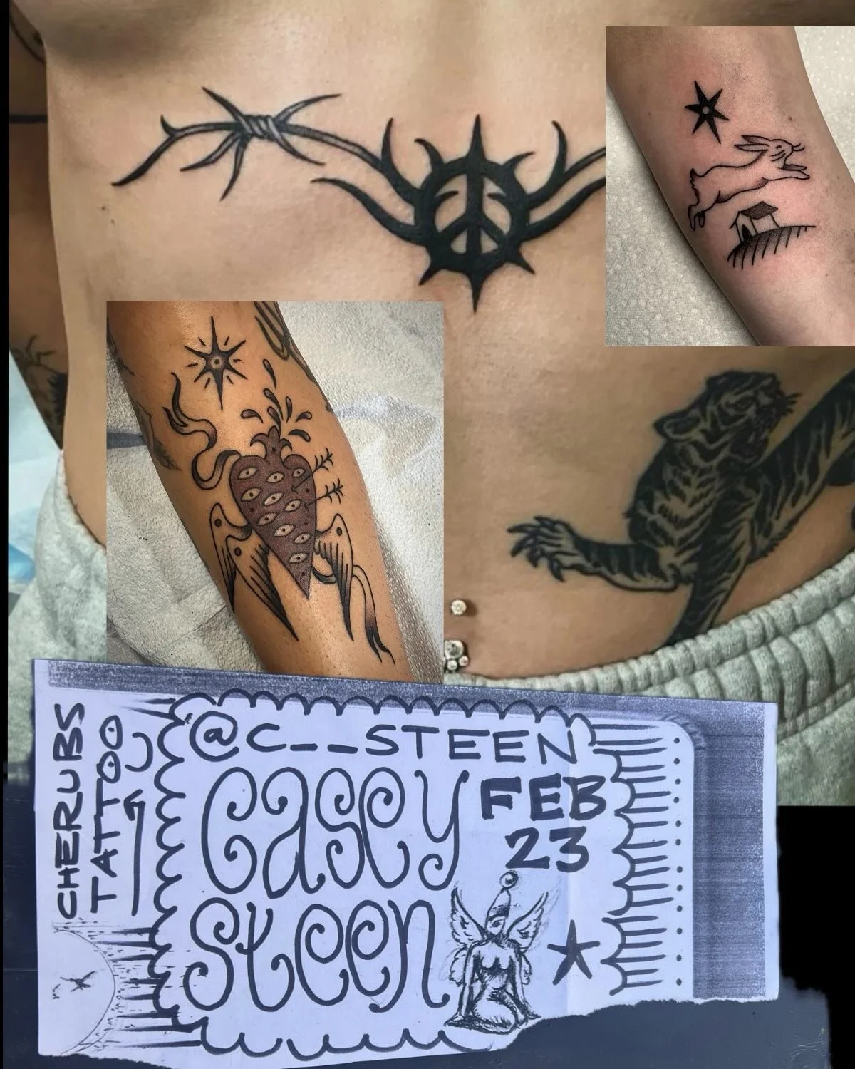 🔥 TOMORROW!! 🔥 @c__steen will be tattooing with us ONE DAY ONLY so swing by the shop tomorrow with a walk-in or DM them if you want to schedule something :-)

#sanantonioriverwalk #sanantoniotattoo #sanantoniotattooartist #texastattooartist #texast