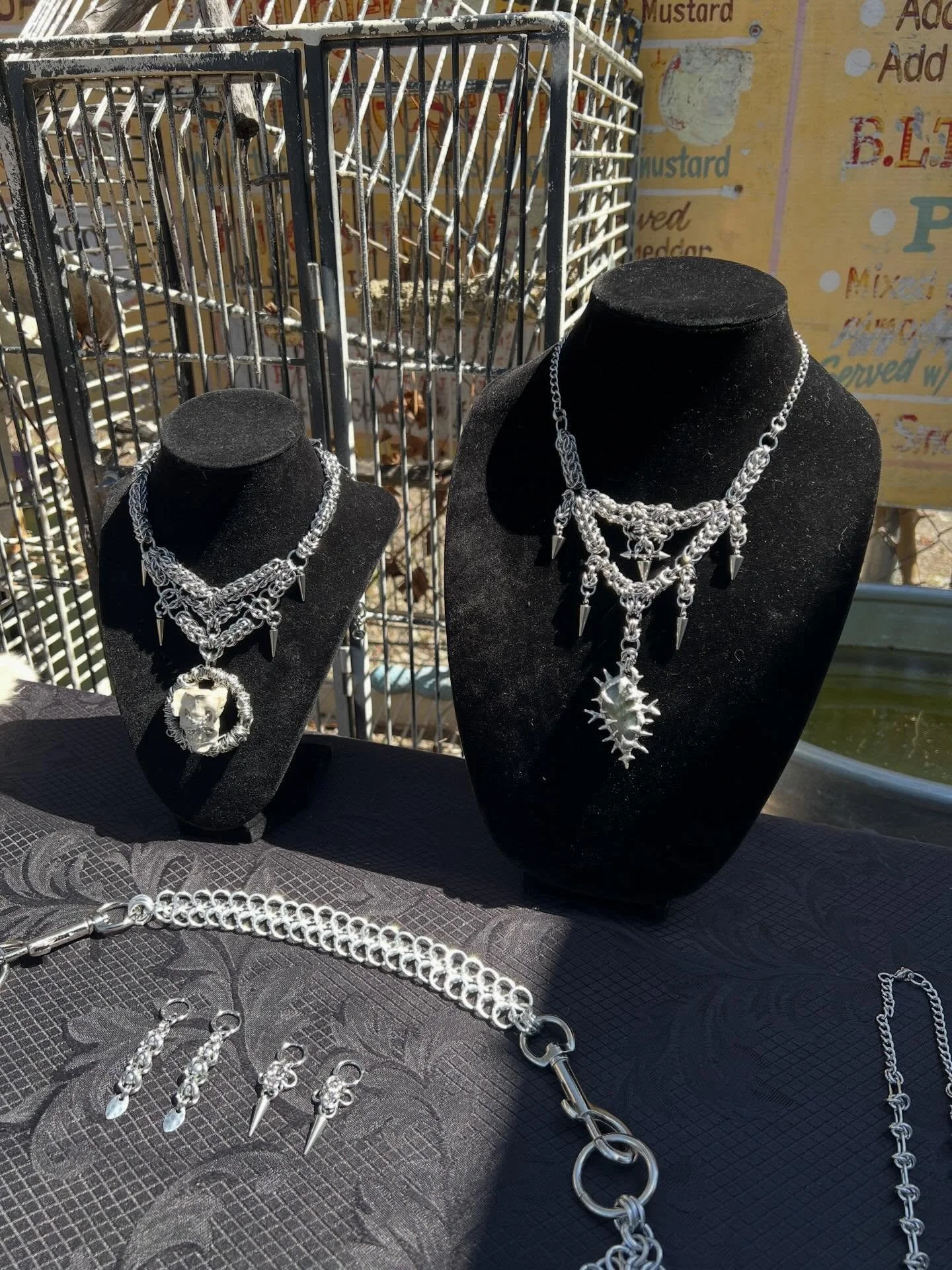 @baneful_b0nes is here til 5!! Grab some chains w ur tat :-)