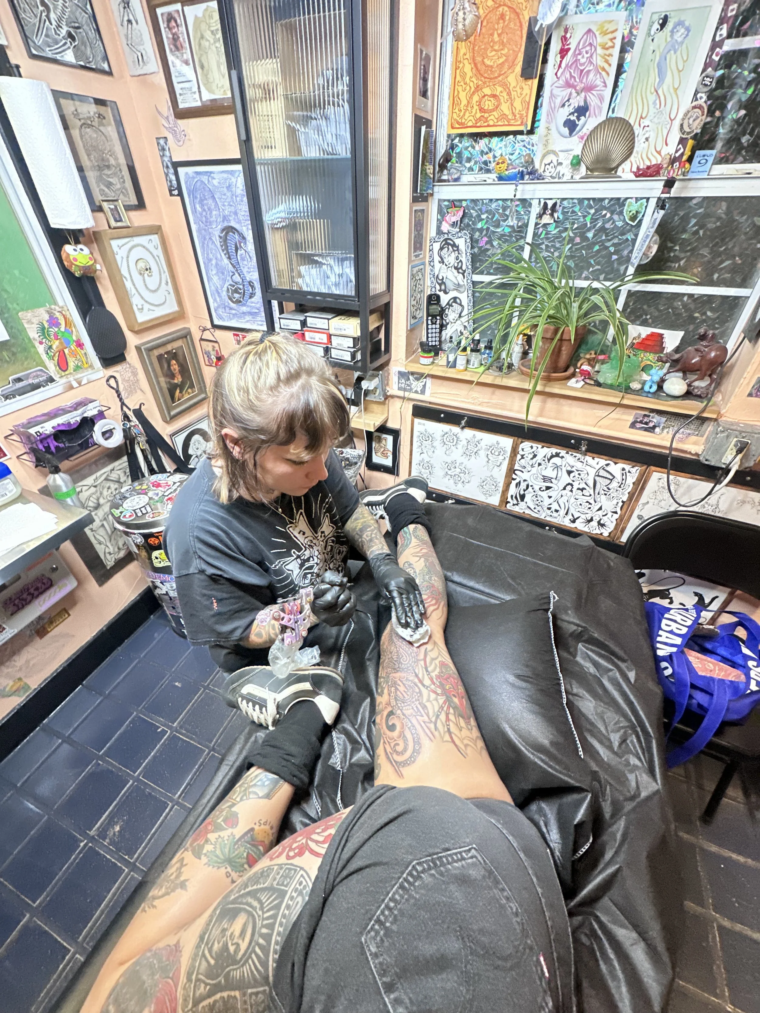 Miranda tattooing Victoria De Leon