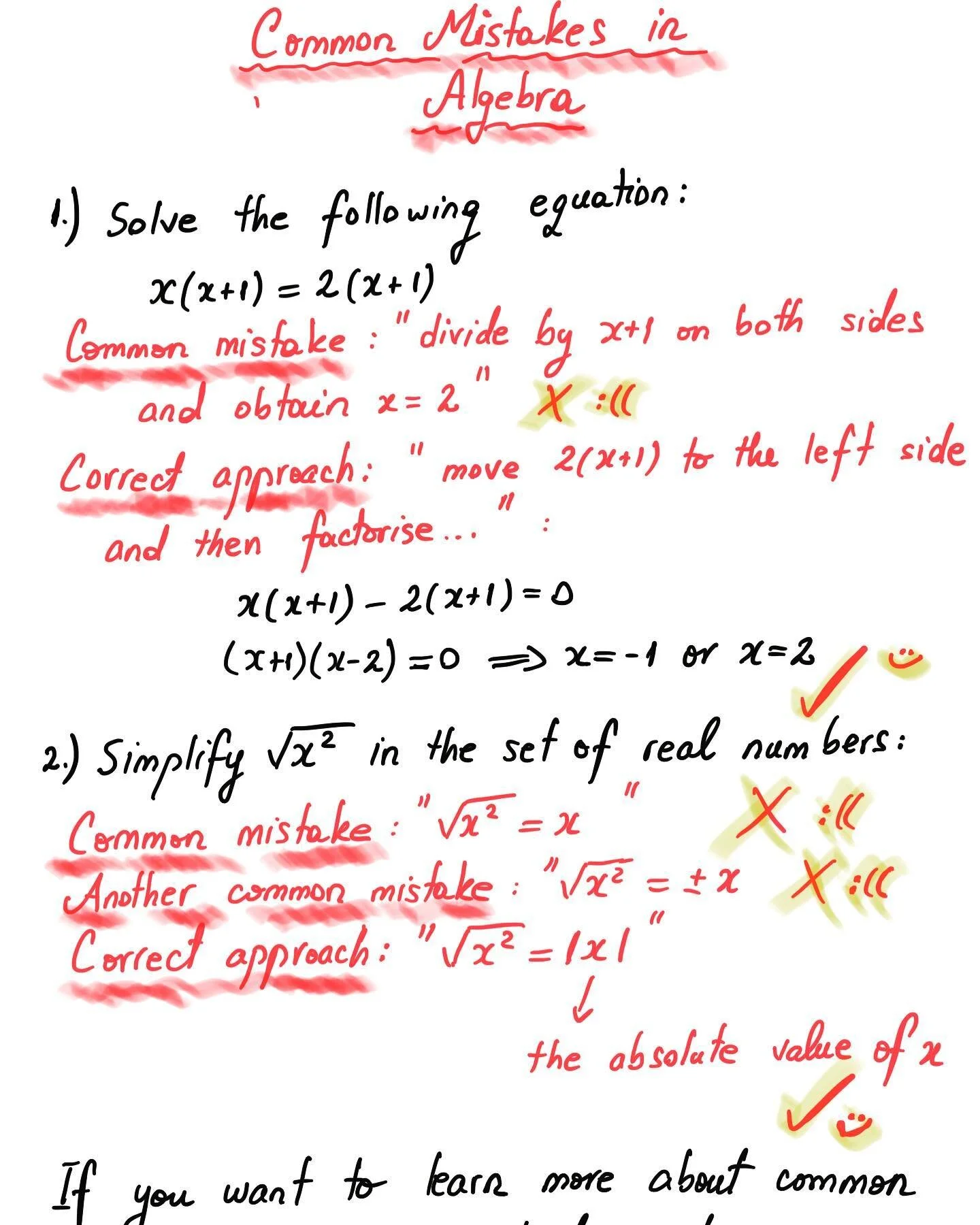 Learn Algebra right👀👀😊