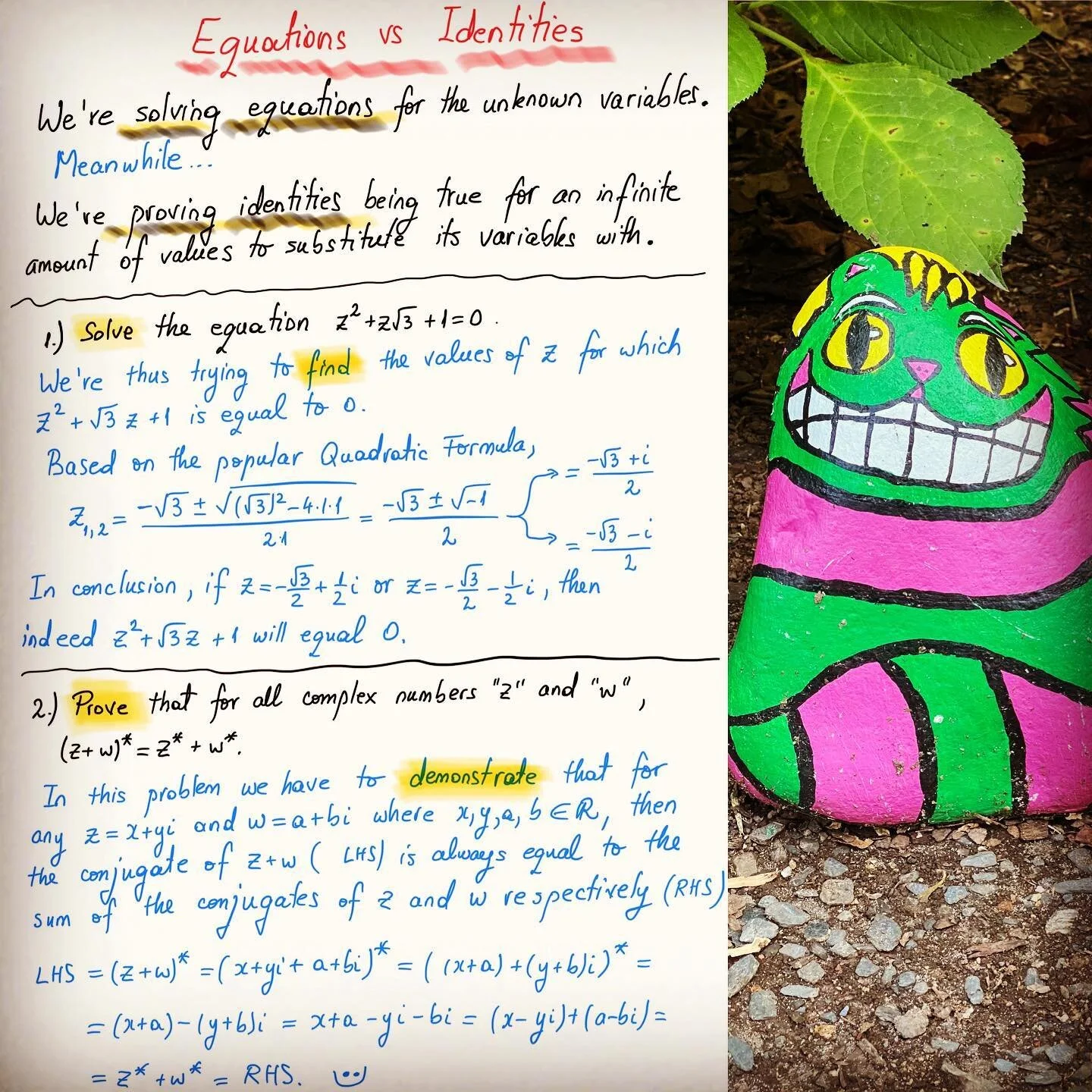 Learning key math concepts the right way can bring smiles when solving math😁❤️❤️