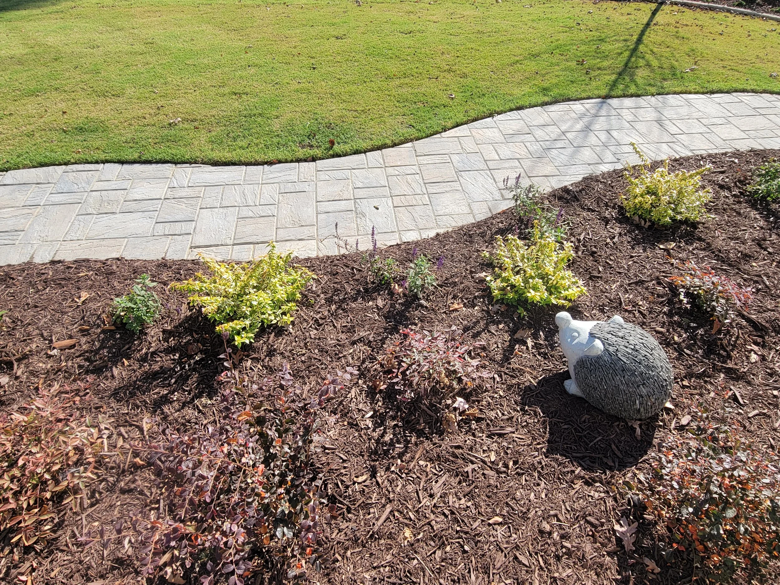 Hardscaping Softscaping Paver Walkway Mulch Garden Bed.jpg