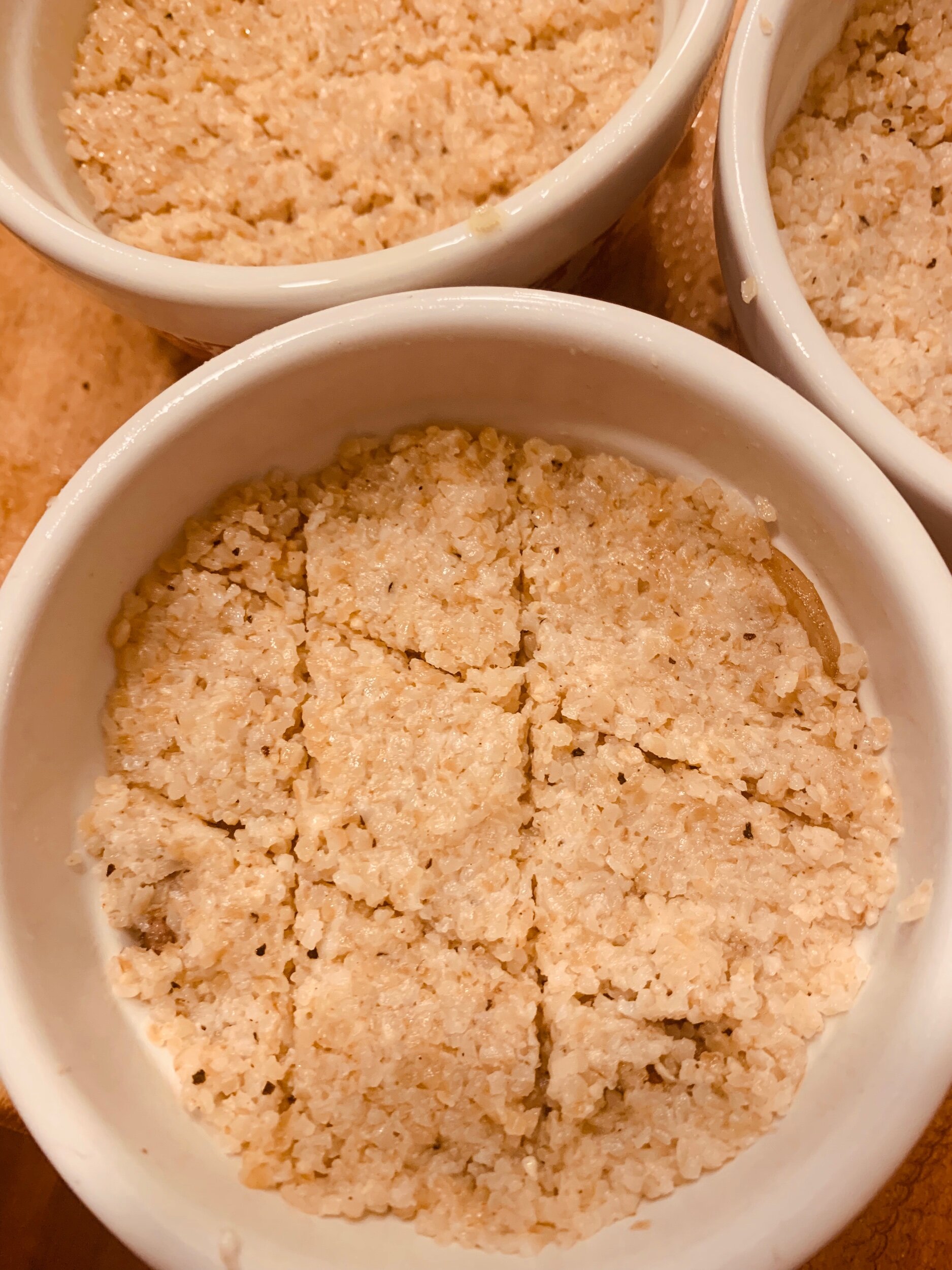 Mini lamb- kibbeh pies