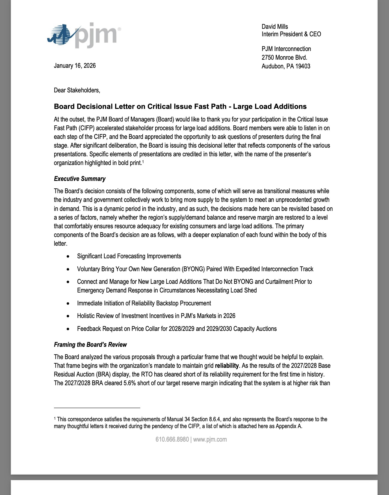 PJM’s Plan Confirms the Problem Markets Alone Can’t Solve&nbsp;