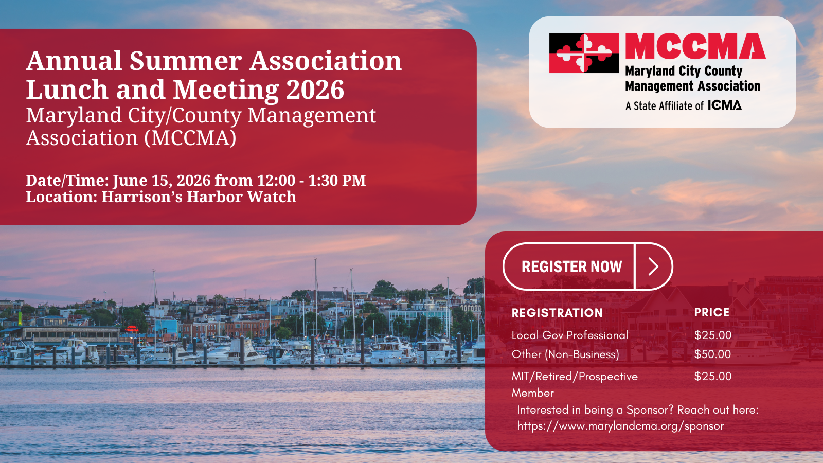 MCCMA Annual Summer Association Meeting and Luncheon