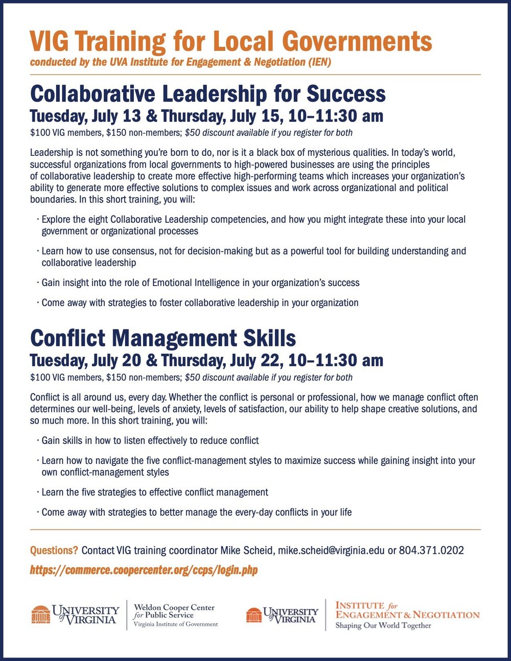 Virginia Institute of Government Update June 2021 — Virginia Local  Government Management Association (VLGMA)