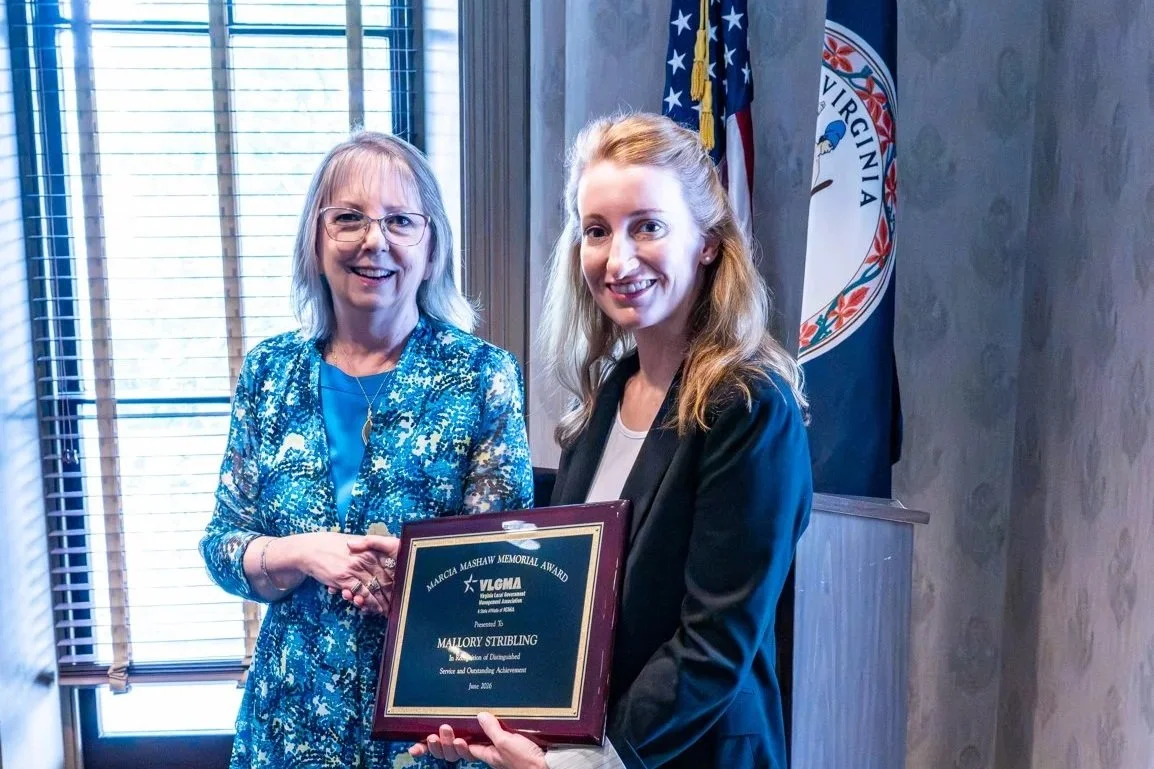 Stribling receives the 2026 Mashaw Outstanding Assistant Award