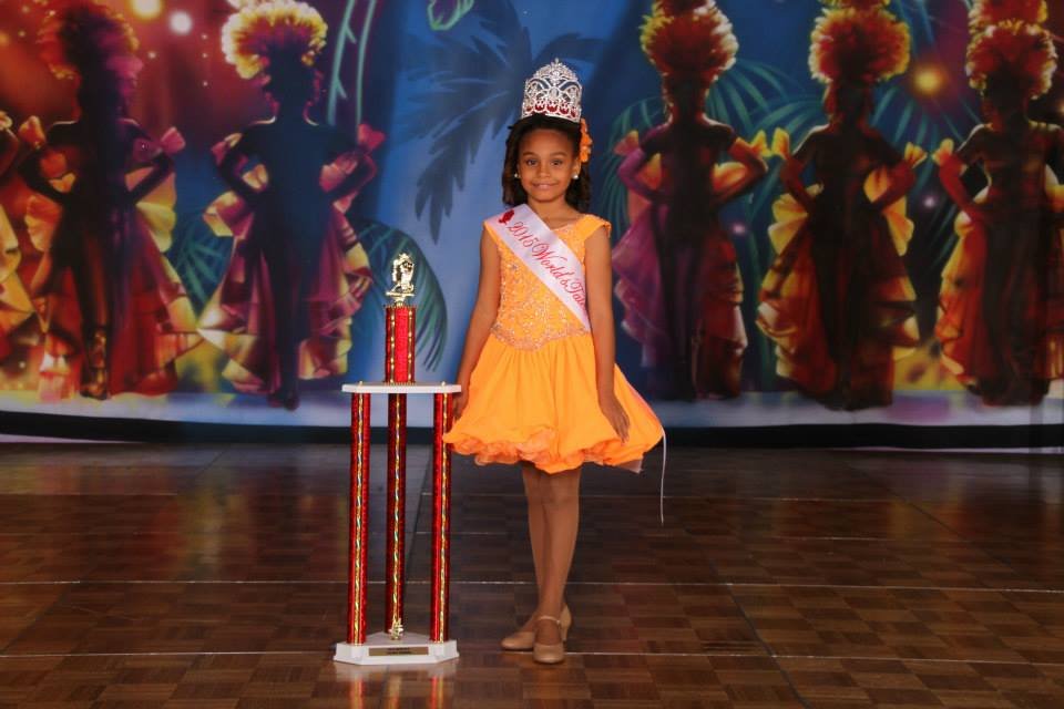 Raeanne Ebanks-Hydes - 2014-2015 Our Little Miss World Talent Winner