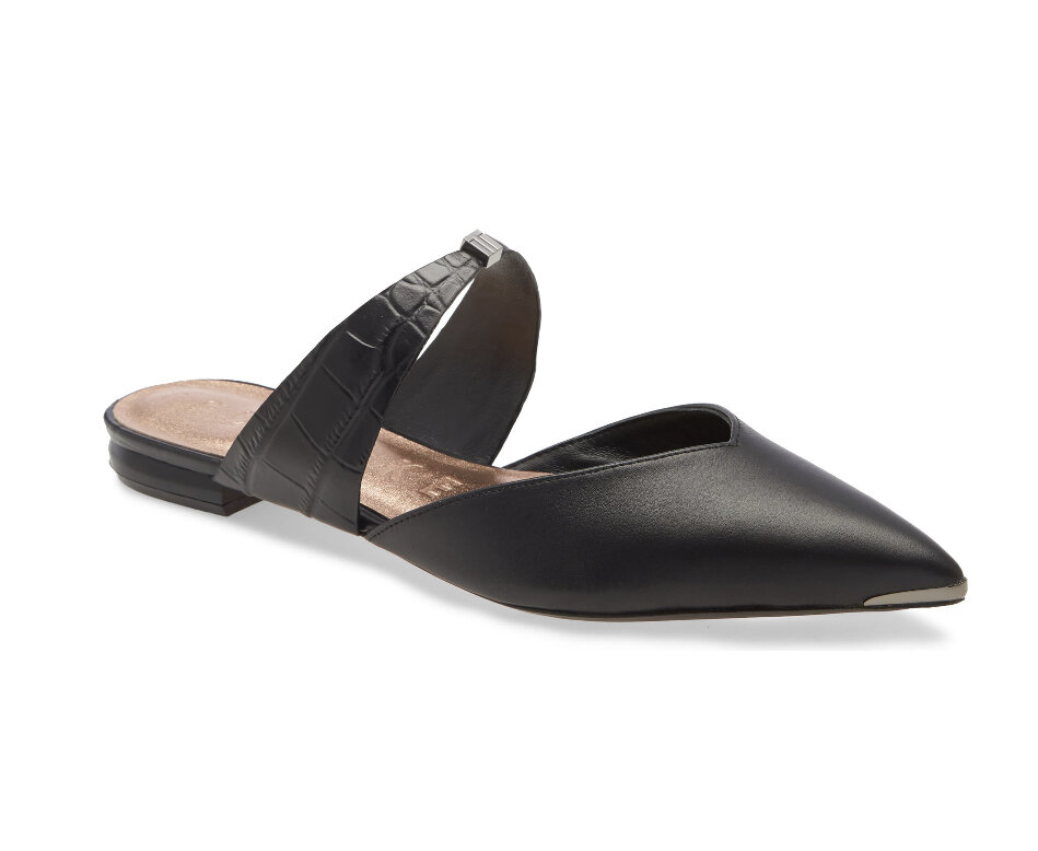 Ted Baker pointed toe mules