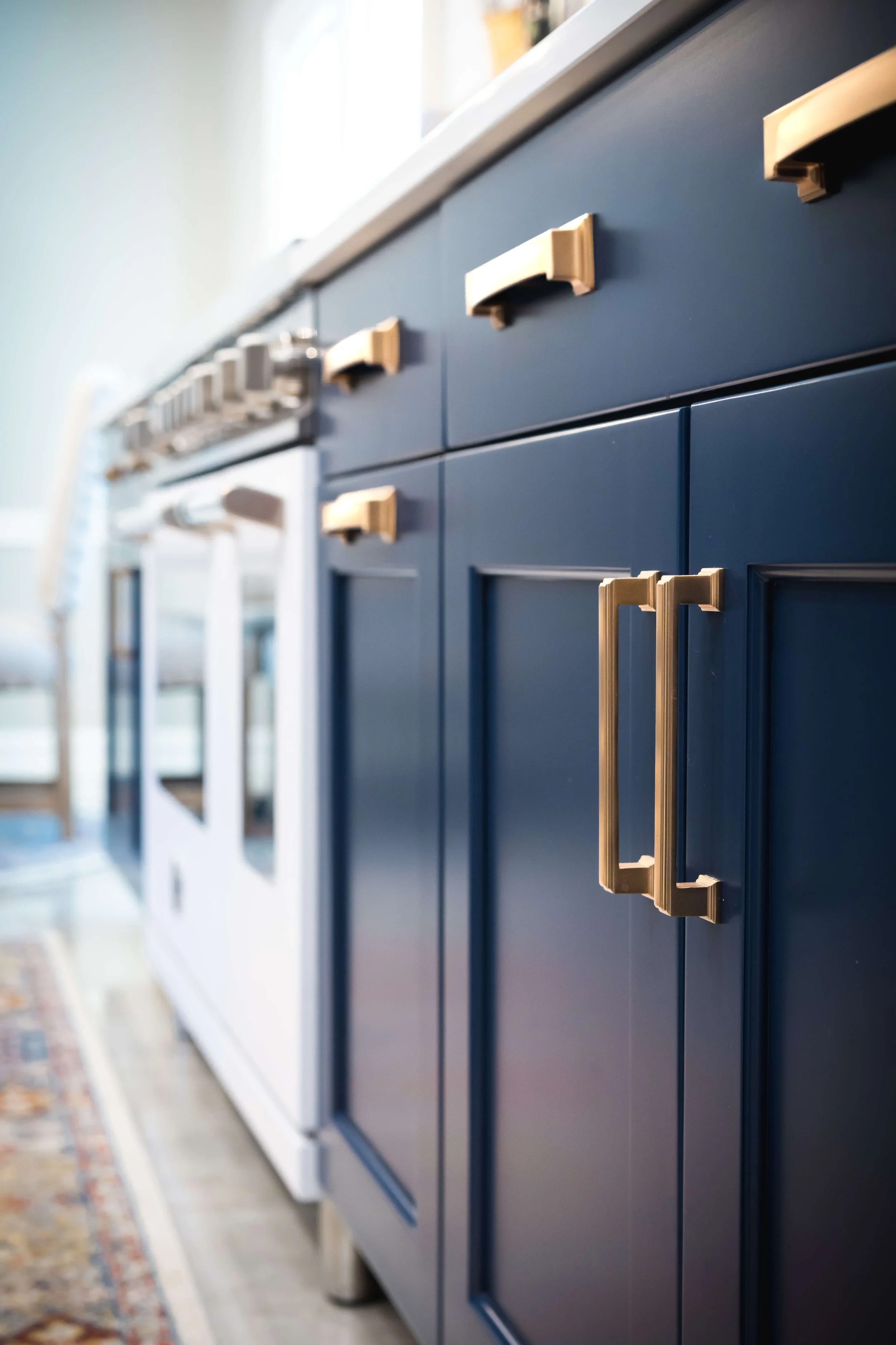 Oven and sink by kitchen design services contractor in Nashville