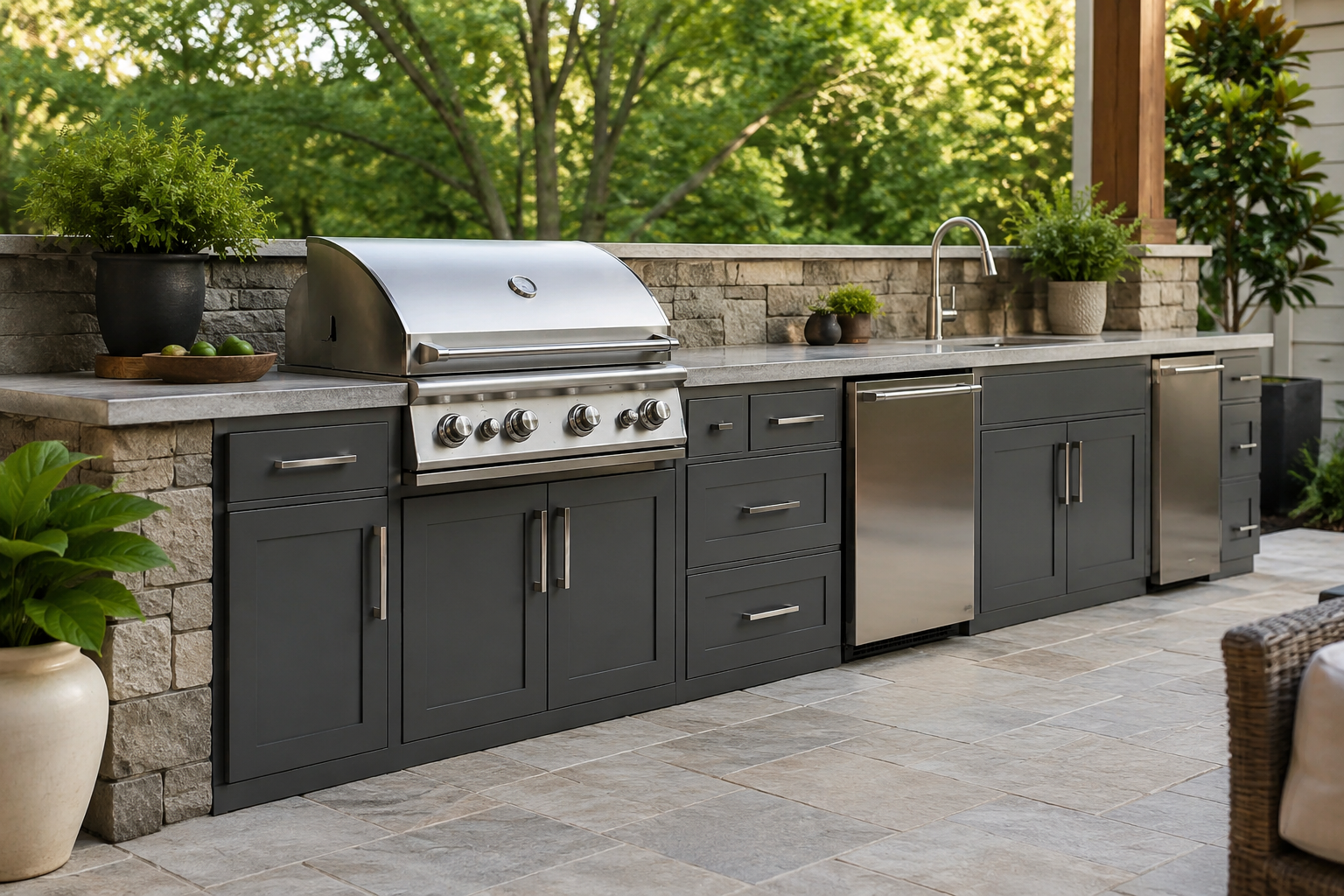 Outdoor Kitchen Cabinets: The Complete Guide to Choosing Yours