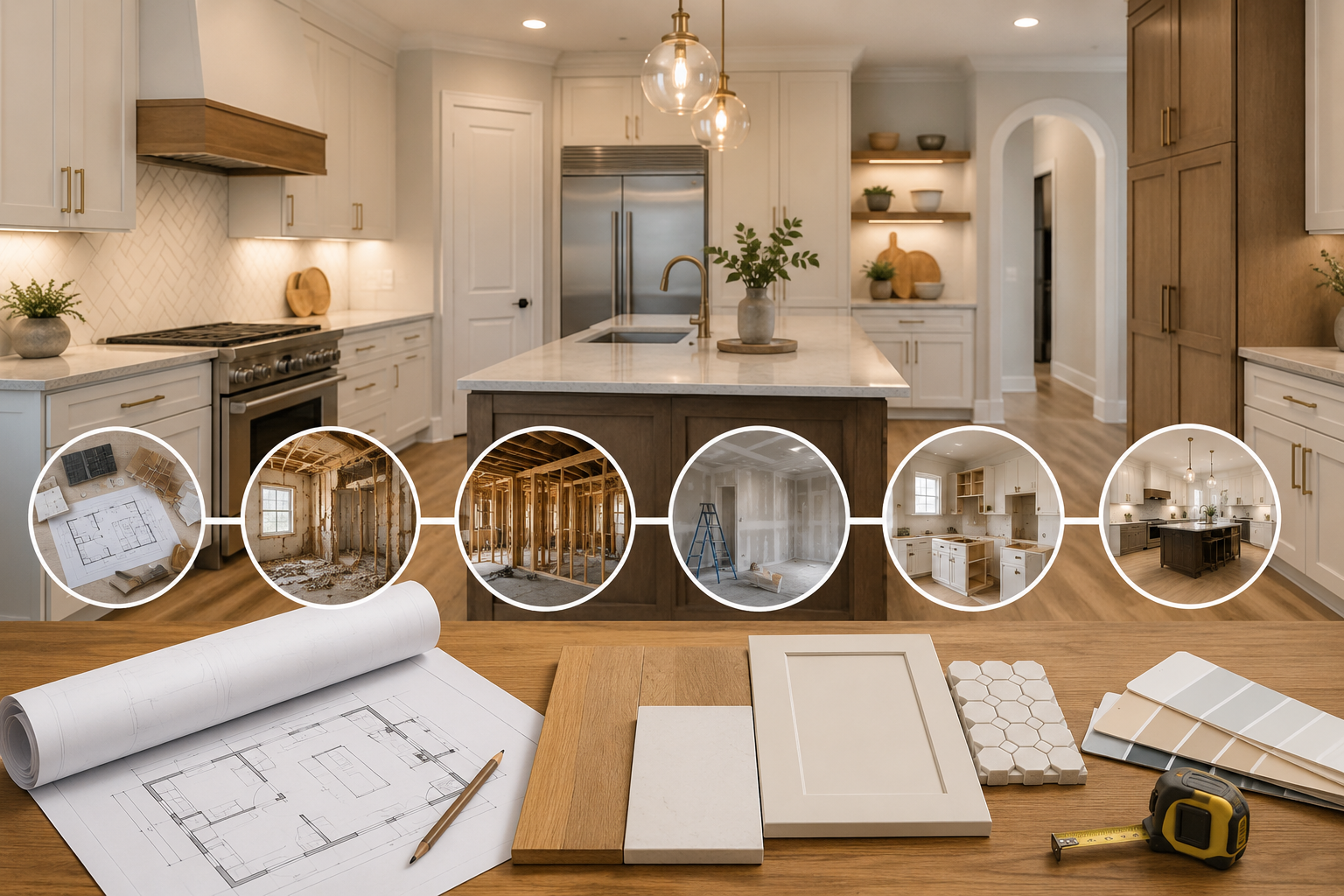 Kitchen Remodel Timeline: What Actually Takes 6, 10, or 16 Weeks (Honest Breakdown)