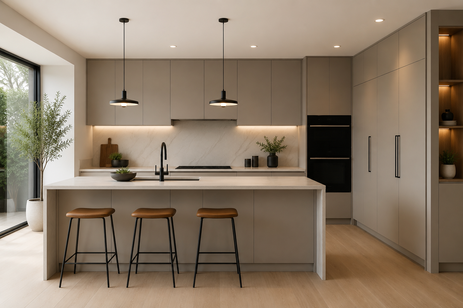 Flat Panel Cabinets Kitchen: A Practical Guide to Styles, Wood, and Design
