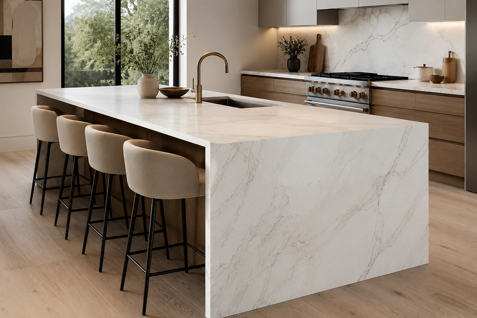 Waterfall Edge Countertop: The Cabinet Maker's Guide to Getting It Right