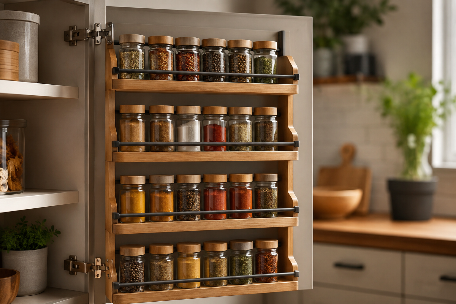 Cabinet Racks for Spices: A Custom Cabinetmaker's Guide to Organizing Every Spice in Your Kitchen
