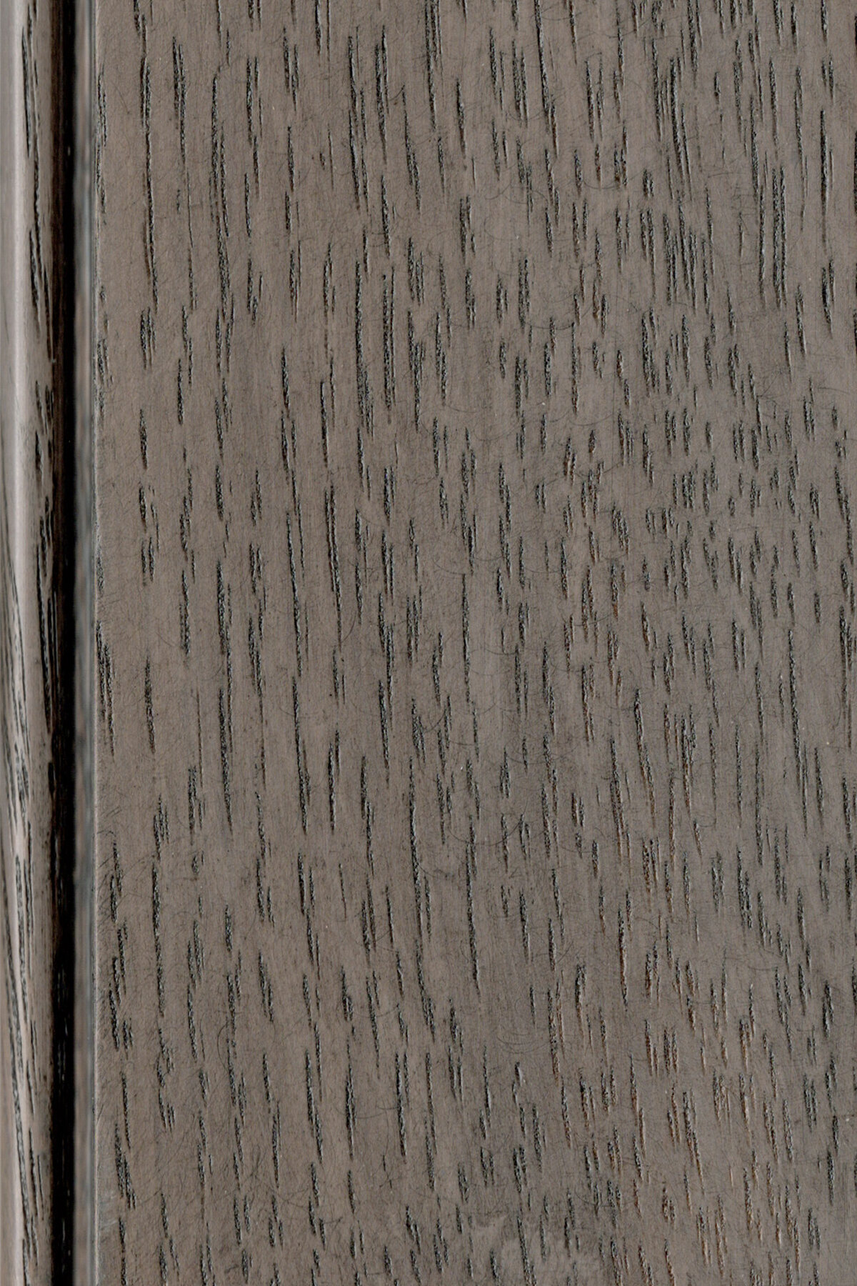 White Oak Quarter Sawn Asphalt Black