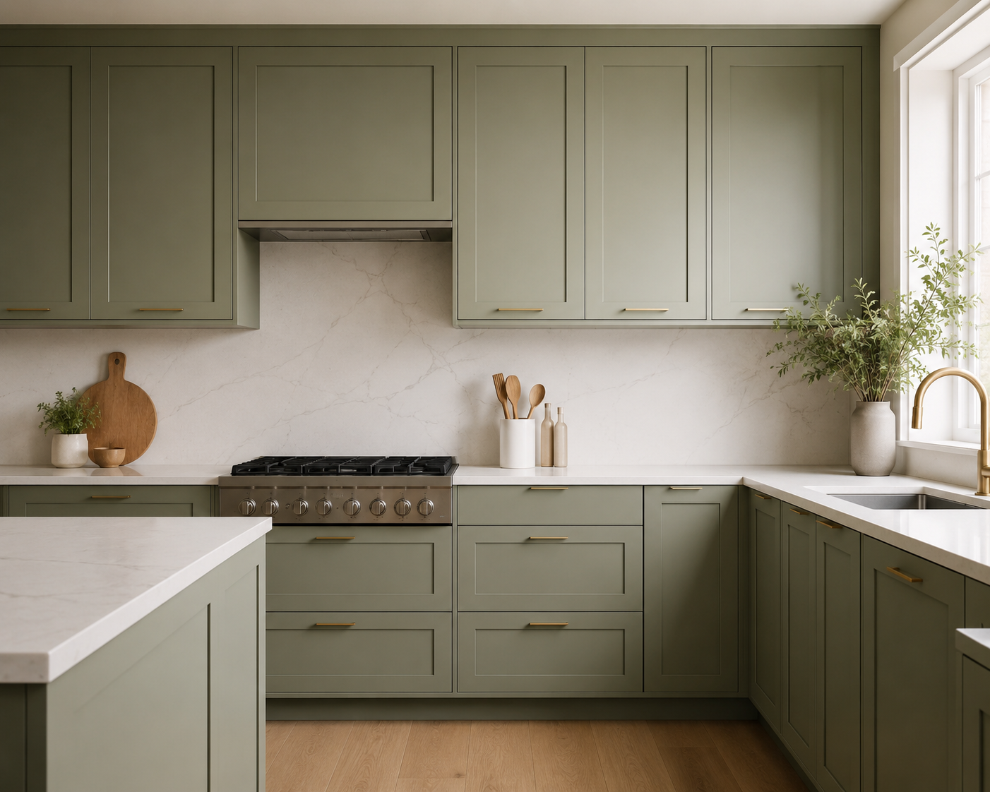 slim shaker cabinets
