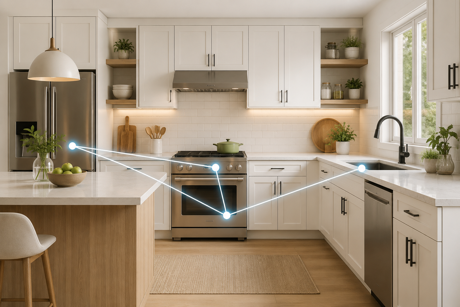 kitchen work triangle