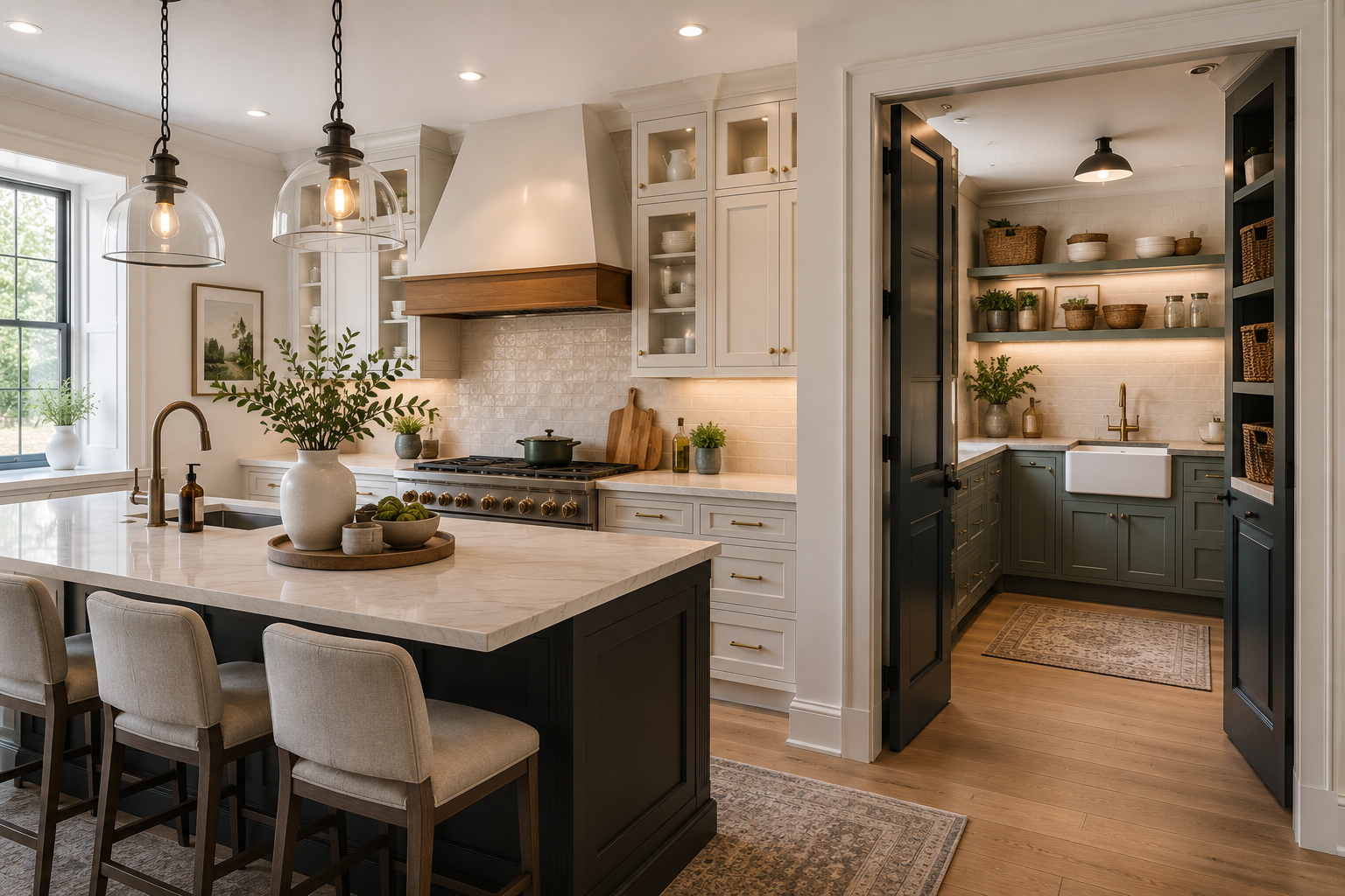 Kitchen With Scullery Design,
