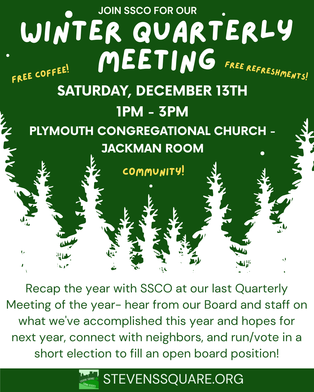 SSCO Winter Quarterly Meeting