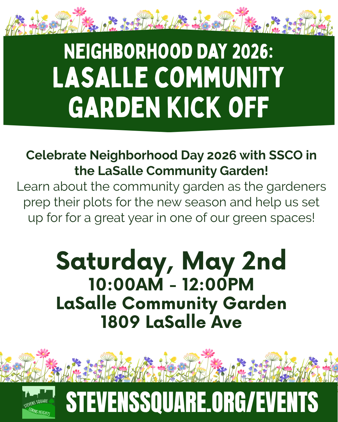 LaSalle Community Garden Kick Off