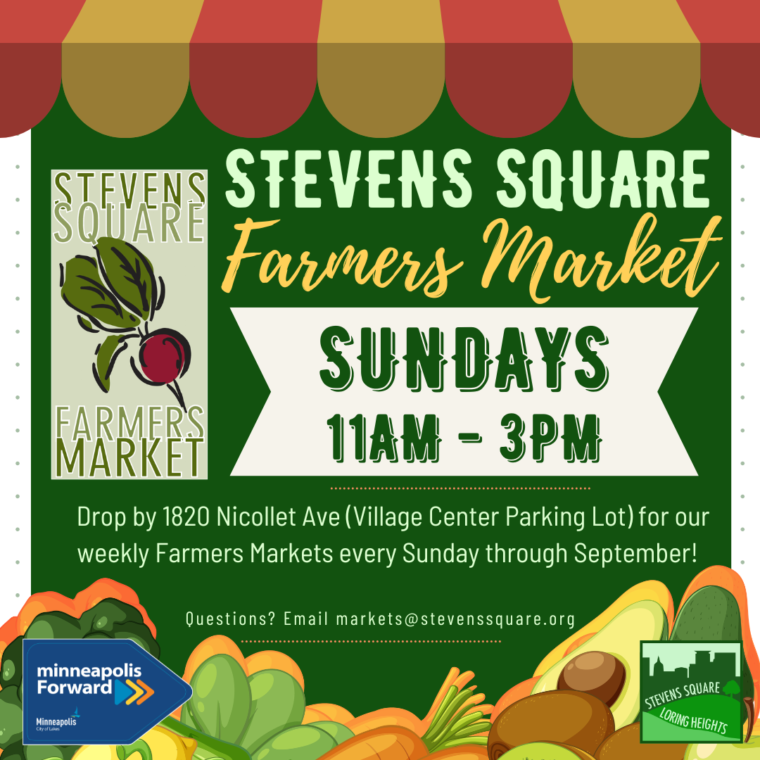 Stevens Square Farmers Market Sundays