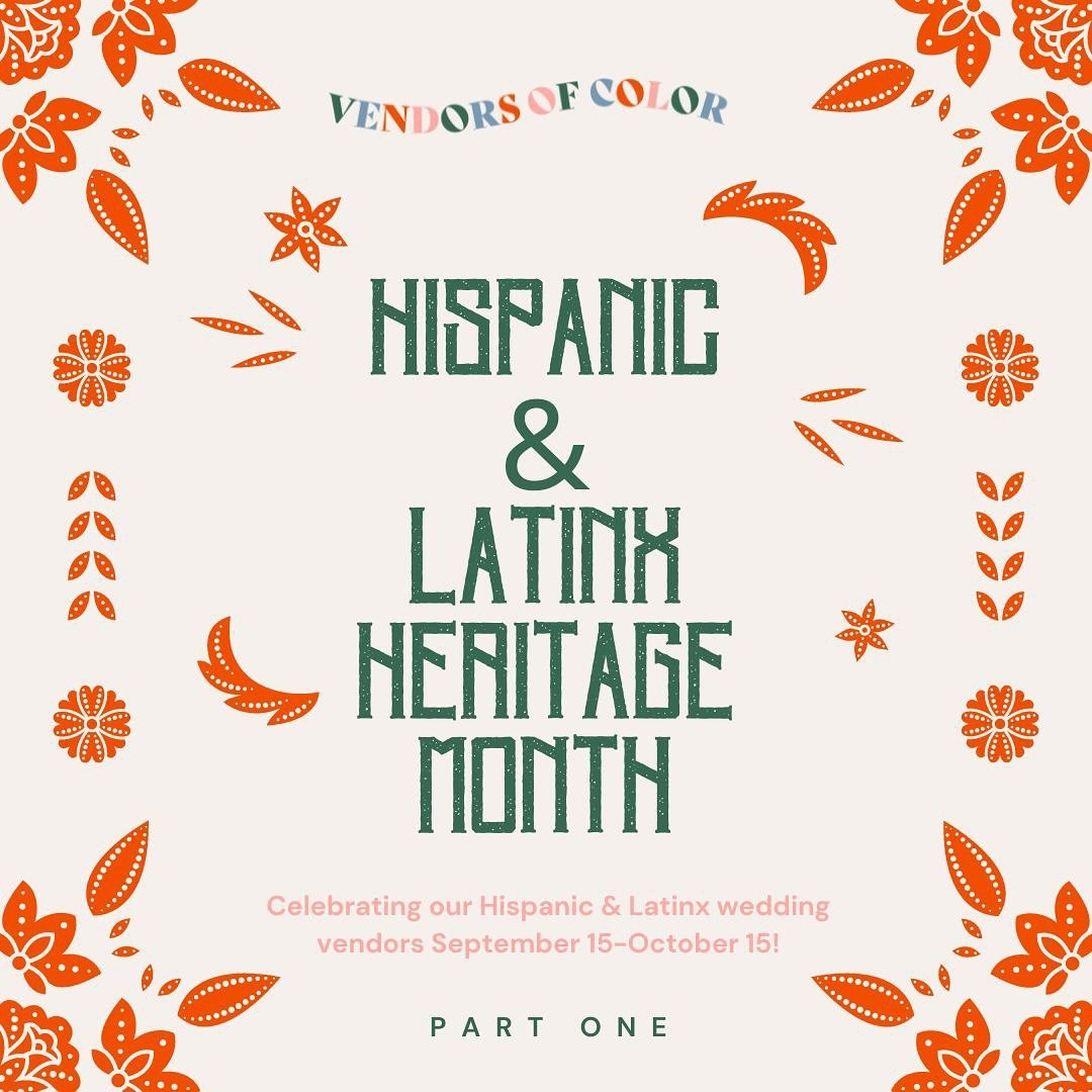 September 15th-October 15th is National Hispanic &amp; Latinx Heritage Month! This is one of several posts to come, highlighting our Hispanic and Latinx members.

This holiday began as a week long celebration in 1968 and was expanded to a full month 
