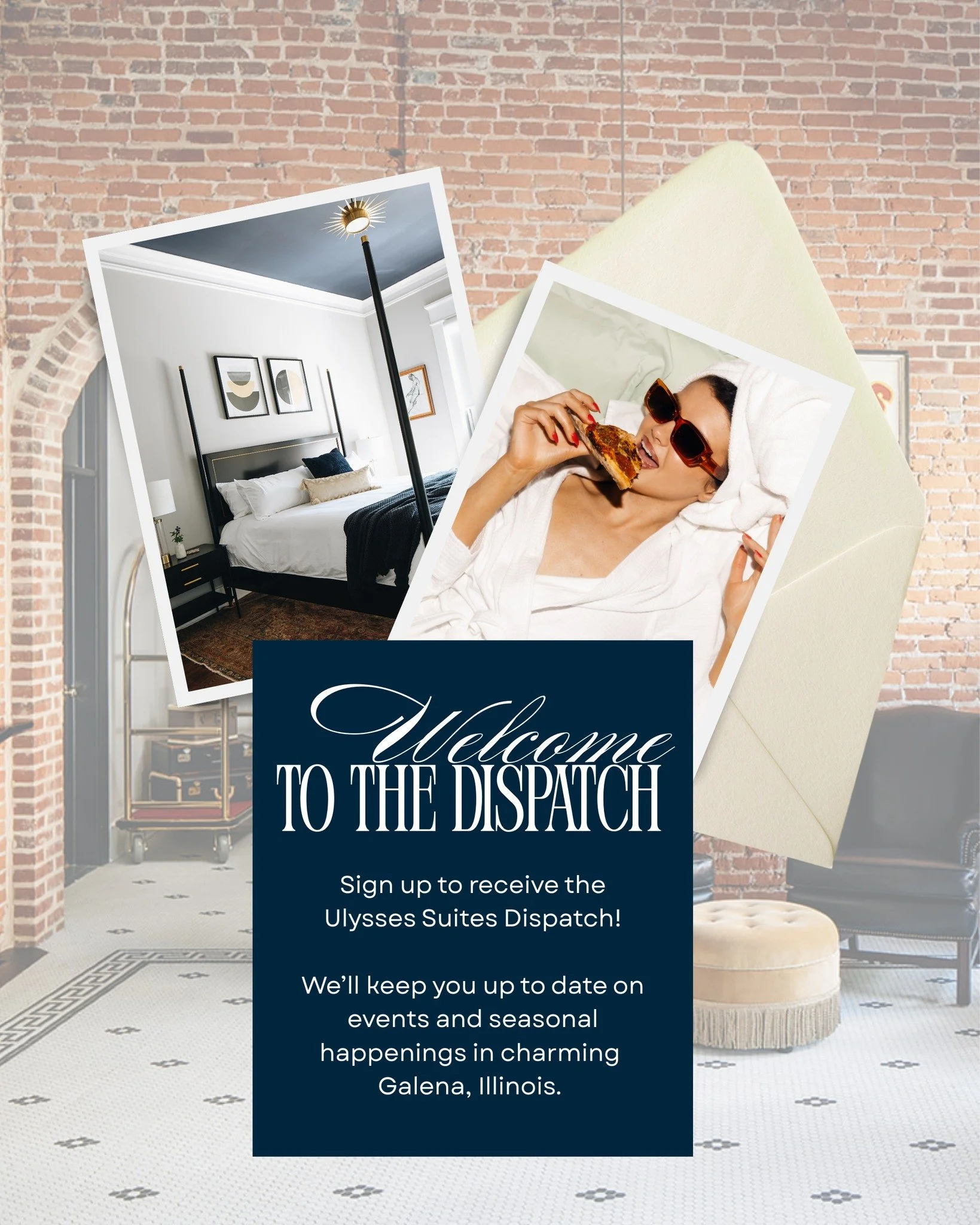 Want this in your inbox? Sign up for the Ulysses Suites Dispatch ✉ link in bio