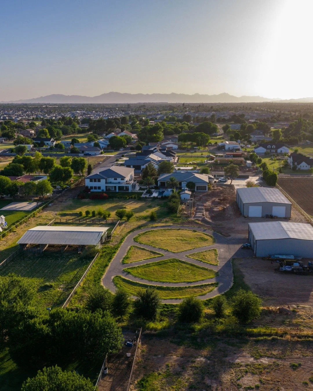 Tucked away in one of Gilbert's sought-after home pockets, this rare 2.8-acre opportunity offers the flexibility and freedom that's nearly impossible to find. Already split into two parcels (1.14 acres and 1.73 acres), the property gives buyers the o
