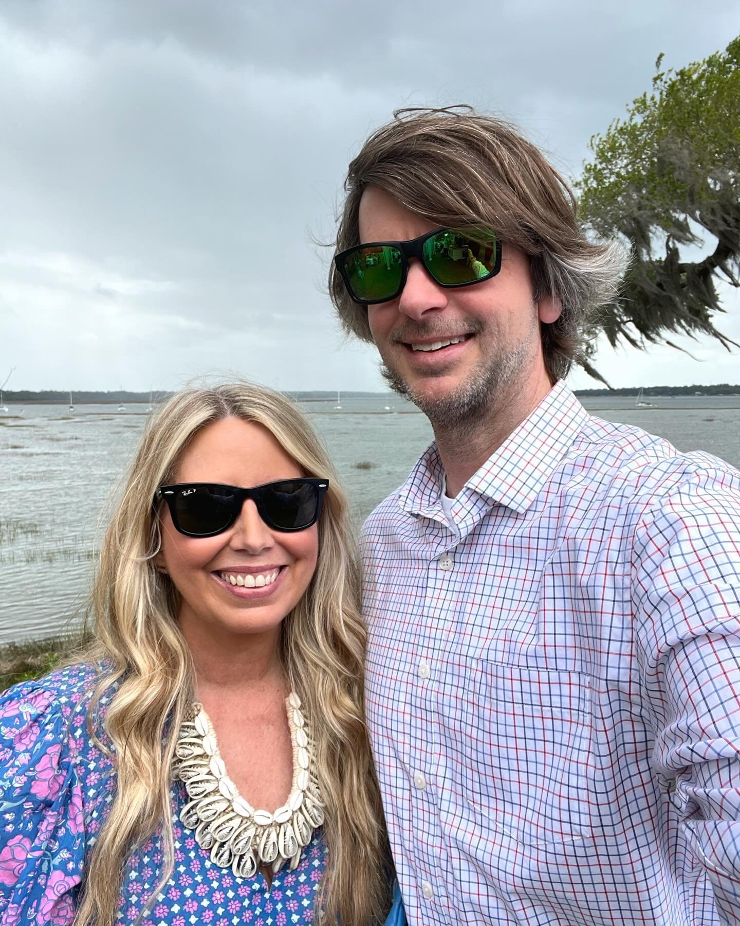 The McClinton&rsquo;s hit the town for the Annual Brunch on the Bluff benefiting @openlandtrust in @beaufort.southcarolina