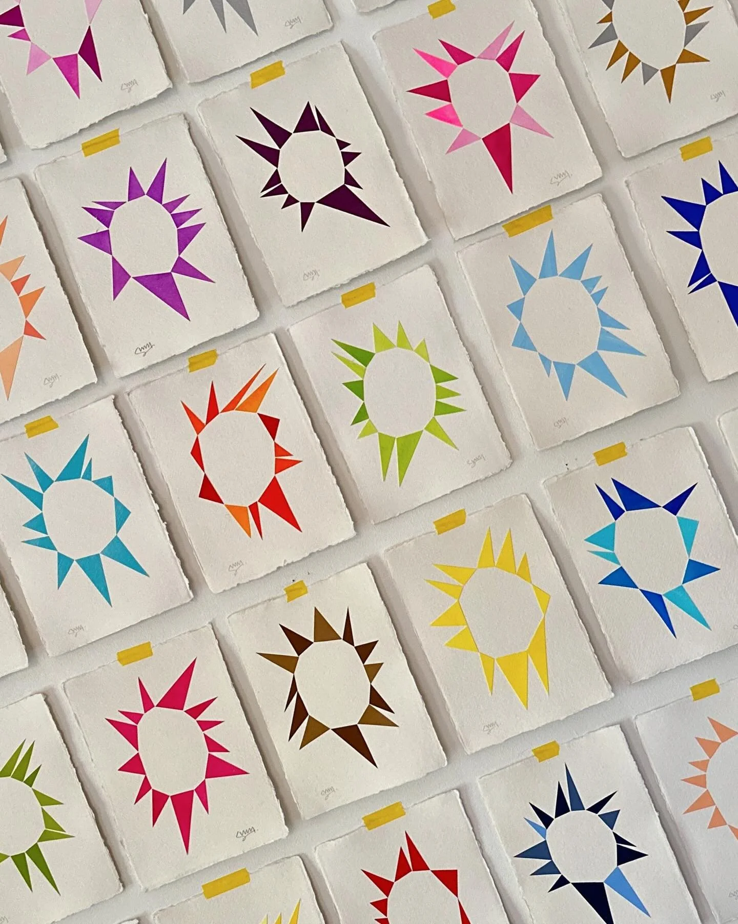 We have been calling these &ldquo;Sunnies&rdquo; around the &lsquo;ol workplace&hellip;.

And by &ldquo;we,&rdquo; I mean me and my dog Charley. And by &ldquo;workplace,&rdquo; I mean the art studio located in my house. 

In conjunction with the rele