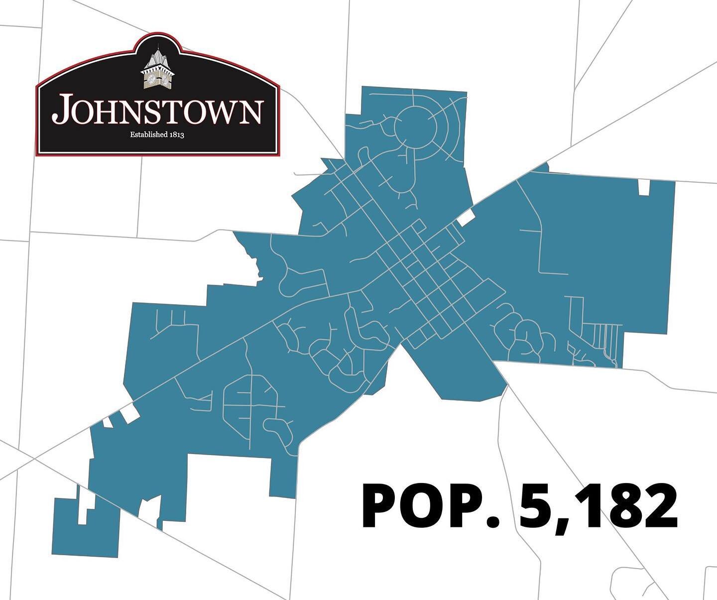 The 2020 Census has been released. As of April 1, 2020 Johnstown's population is 5,182. 

This is a 11% increase from 2010 when we had 4,632 residents.

Licking County has 178,519 residents (up 7.2%).