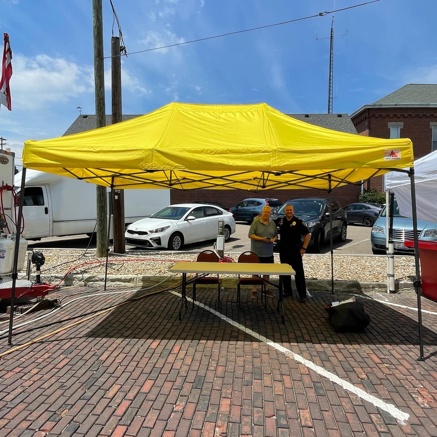 Who is ready for a hometown festival?! While you enjoy the 45th Fireman&rsquo;s Festival our officers will be around to assist if needed. New this year is our yellow tent. When not walking around, officers will be at the yellow tent to help answer qu