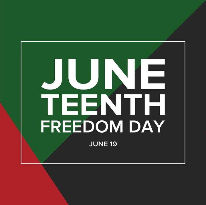 This Saturday we celebrate Juneteenth. 

Juneteenth is the oldest nationally celebrated commemoration of the ending of slavery in the United States.

From its Galveston, Texas origin in 1865, the observance of June 19th as the African American Emanci