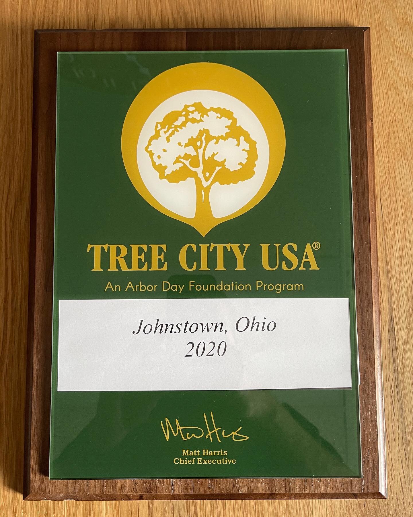 We received some cool swag today. #treecityusa