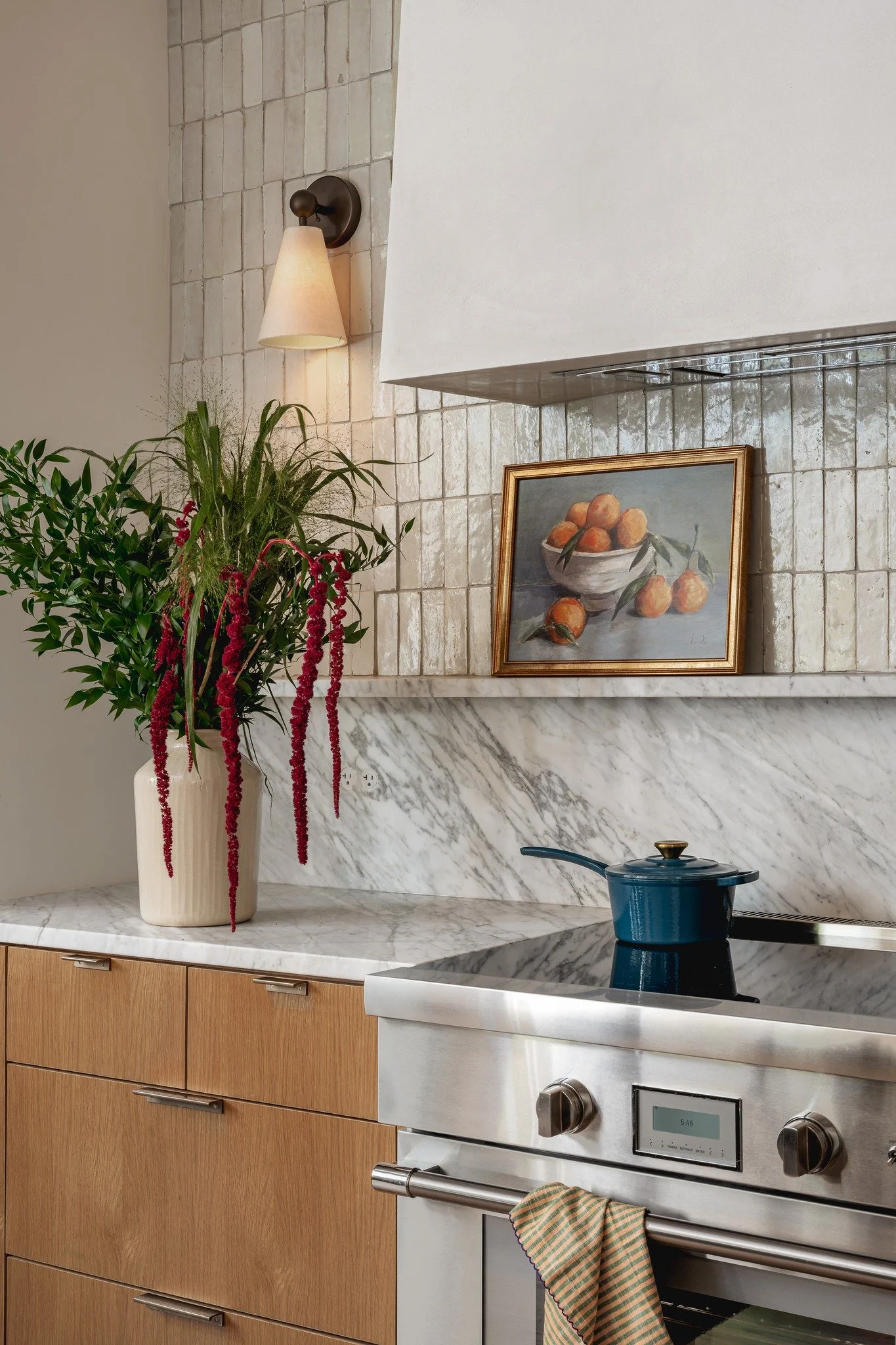A kitchen that actually makes you want to cook in it. 🍊 Natural light, living edges, handmade tile, and stone that gets more beautiful over time &mdash; this space was designed to be lived in, loved, and a little messy. That's the whole point.

📸: 