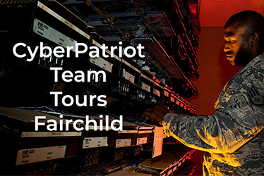 CyberPatriot Team Tours Fairchild