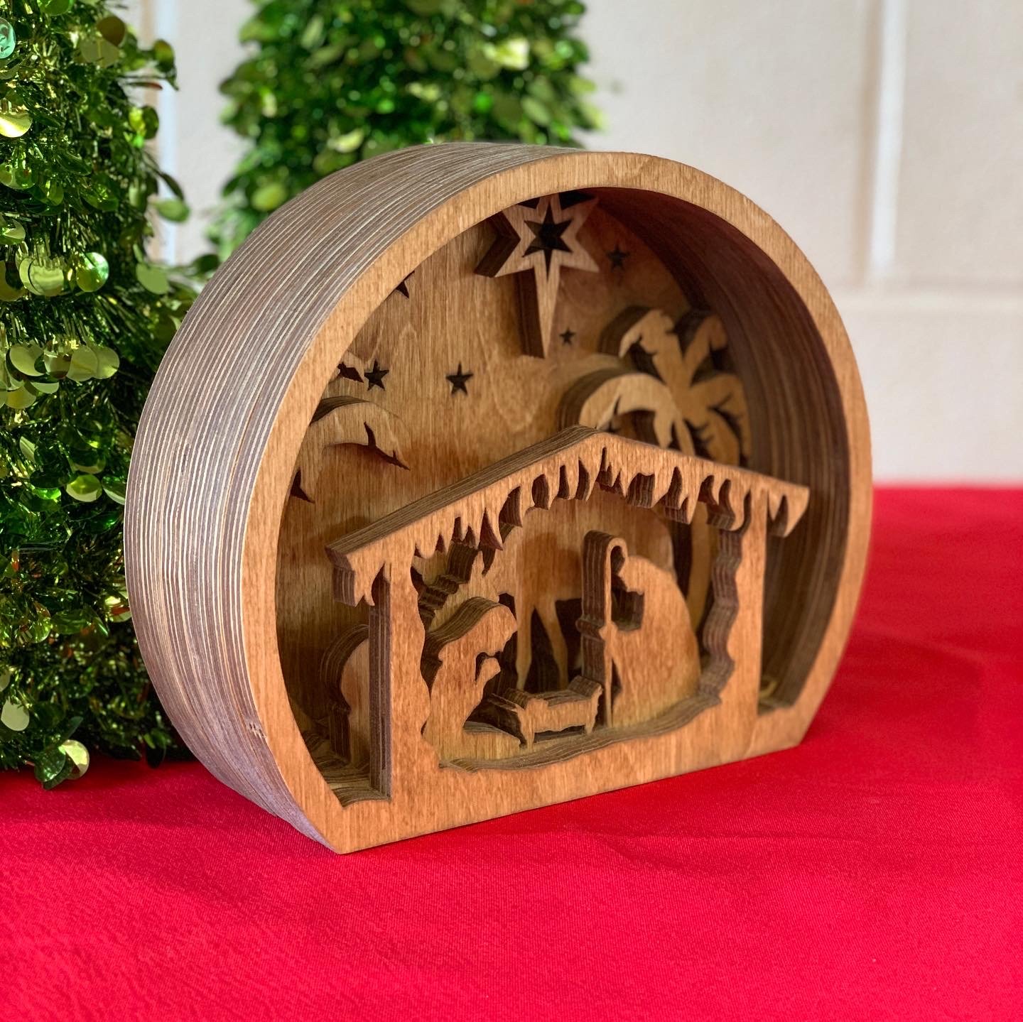 Steve Good design, miniature nativity. 4"